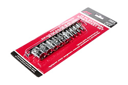 JTC-3901 Набор головок торцевых 1/4,3/8 TORX Е4-Е18 10 предметов 
